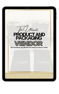 Product & Packaging Vendors